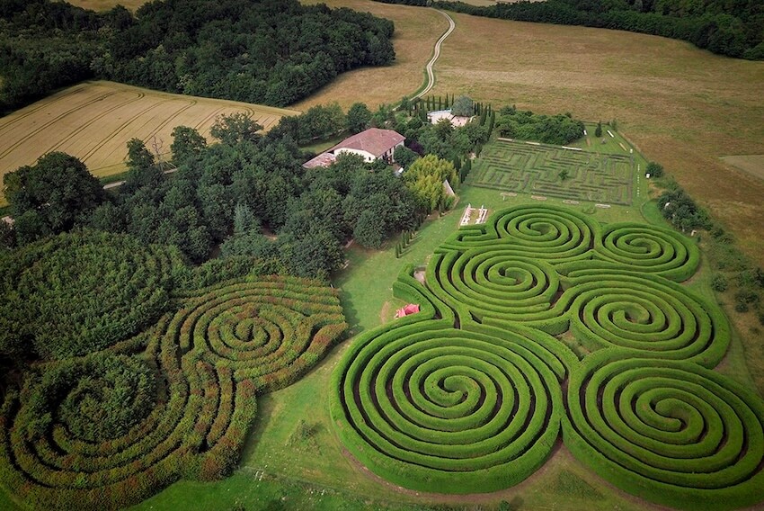 Le labyrinthe Géant à Hauterives