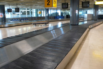 tapis à bagage aéroport