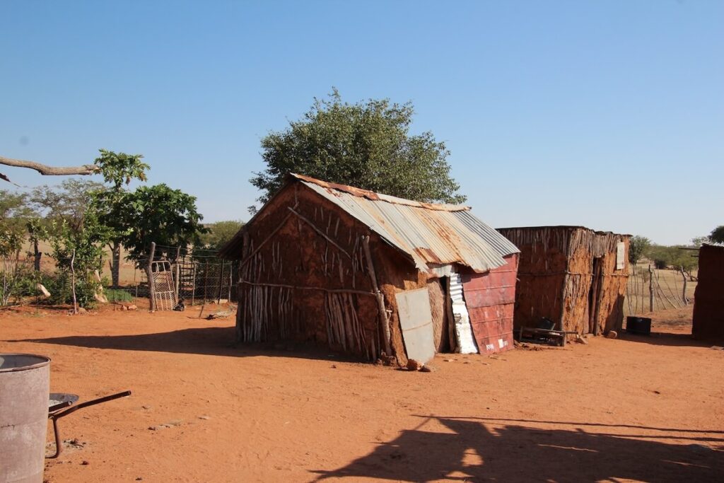 Namibie, route du Grootberg Pass - Hoada Campsite