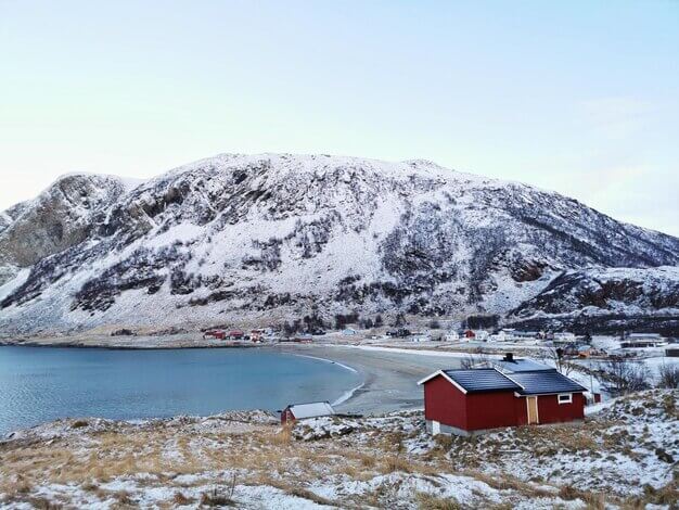 Aurore boréale en Norvège