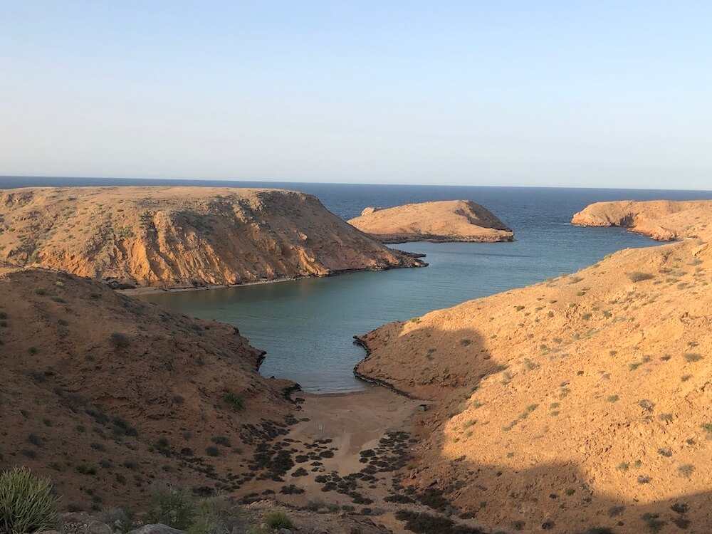 Plage paradisiaque Oman